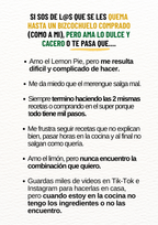 LA DULZURA DEL LIMÓN- Recetario ☆ Estrellas de Limón